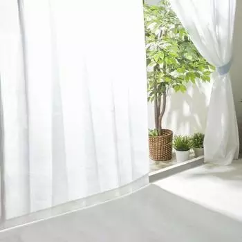 Iris Plaza Кружевные шторы, которые трудно увидеть снаружи Ширина 100 x Длина 198 см Защита от УФ-излучения Защищает полы и мебель от
