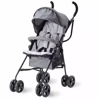 Iris Plaza Outing B High Seat be used all year Large Sun Shade 7 Months 1 piece Stroller, Buggy, Type, Folding, Aluminum, Lightweight, (Can round), серый