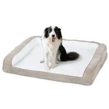 Iris Plaza Pet Bed with Removable Cover XL Gray серый