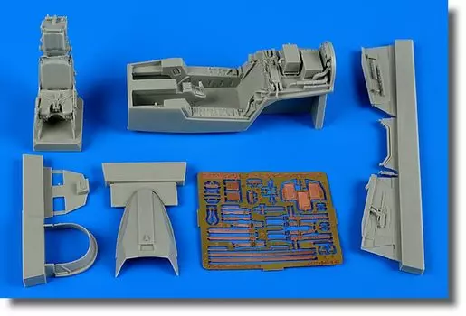 Iris Saab Gripen Кабина Кит Пластиковые детали ARS4616 1/48 JAS-39C (для Ястреба) (Самолет)