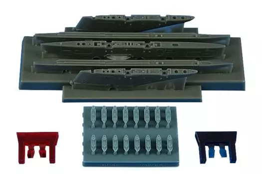 Iris Tiger II Pylon Launcher Set AFV Plastic Model Parts ARS4919 1/48 RF-5E & (for Club) (Airplane)