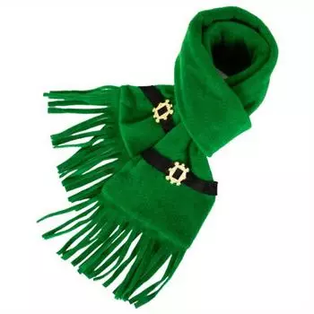 Ирландская ул.. Товары для вечеринок ко Дню Святого Патрика, теплые шарфы с кисточками для фестивалей, шарфы для украшения вечеринок в путешествии One Size