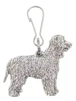 Ирландский водяной спаниель Сделано в Англии Коллекция Art Dog Zip Pull