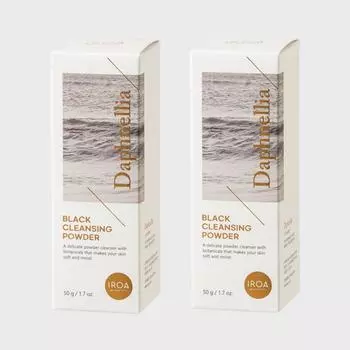 Очищающий порошок Iroa Daphnelia Black 50 г 2 шт.