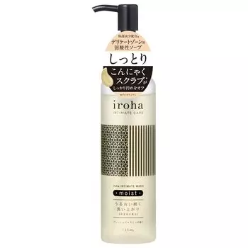 iroha Delicate Zone Soap Интимное мыло для умывания Увлажняющий свежий аромат жасмина Содержит увлажняющие ингредиенты