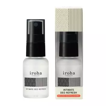 iroha Intimate Deo Refresh Очищающий спрей для деликатных зон с ароматом апельсиновой цедры и ромашки Бесцветный 1 шт.
