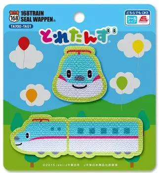 Iroha ism JR East Toretanzu наклейка железная нашивка E5 2 шт. Хаябуса-кун TA700-TA51