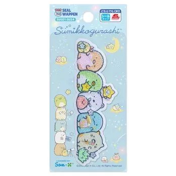 Iroha ism Sumikko Gurashi Sticker Iron Patch Starry Sky Walk SU501-SU24