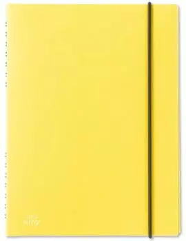 Iroha Publishing SUNNY NOTE обложка из тисненой бумаги [желтая] LSN-01