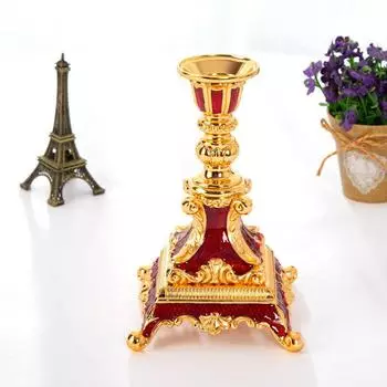 Iron Art Ambience Настольные украшения Свадебная вечеринка Декоративный подсвечник Подсвечник Изделия ручной работы