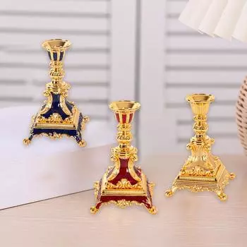 Iron Art Ambience Настольные украшения Свадебная вечеринка Декоративный подсвечник Подсвечник Изделия ручной работы