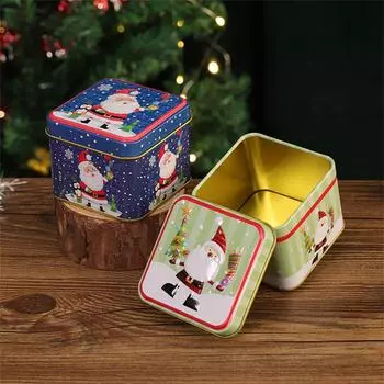 Iron Cans Rugged And Durable Tightly Sealed Durable Convenient Candy Container Candy Box Widely Used Easy To Carry Decorative