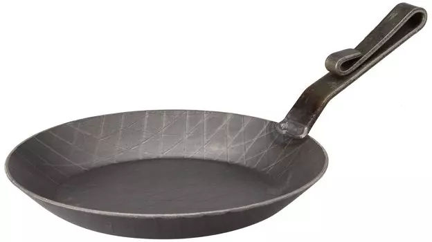 Iron frying pan 20cm handle for roasting [turk] (bent type) (20cm)