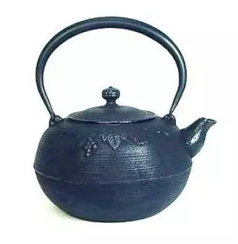 Iron kettle Nanbu ironware grape black 2.0L