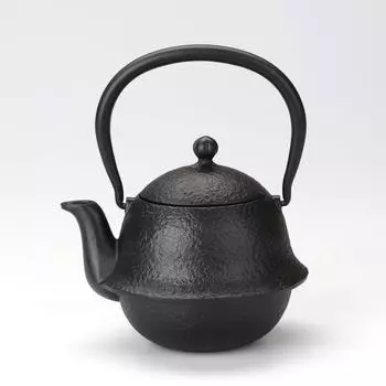 Iron round kettle skin tea with tea open made in Nanbu iron tea Nanbu iron traditional Japanese tea tea iron cool Kettle bottle [Nanbu Tekki] kettle,