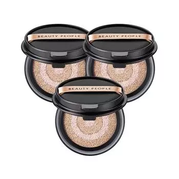 Iron Wall Girl Cushion Season 14 Propolis Collagen Cushion Foundation Refill 18g x 3 SET, No. 21, 3 pieces