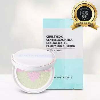 Iron Wall Girl Sun Cushion Season 3 Centella Asiatica Family Sun Cushion Refill, 1 pc