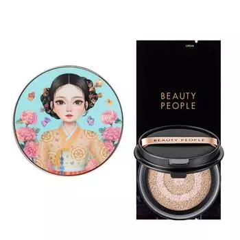 Iron Wall Woman Rice Bamboo отбеливающая водный кушон, нет. 23 основных продукта + сменный блок, 1 шт.