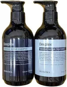 Ironowa Deeplex Shampoo Treatment Set + 500ml/g