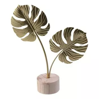 Ironwork Home Decoration Ornaments Ginkgo Biloba Golden Plant Decoration Room Decoration Home E