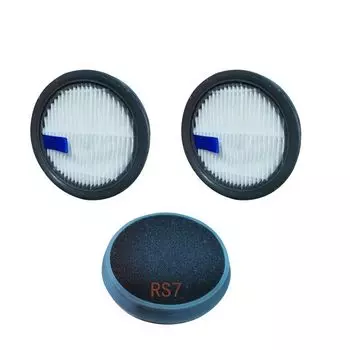 Iroom Hand-Held Vacuum Cleaner Sweeping Machine Accessories Filter Screen HEPA 009 D10 RS7 Water Filter Element HEPA Grey