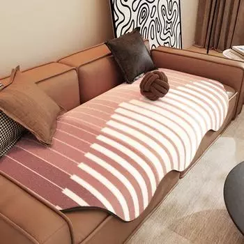 Irregular Shaped Sofa Cushion Non-Slip Sofa Cover Cover Cloth Sofa Cover Dustproof Anti-Scratching 90*90cm