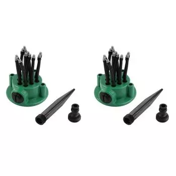 Ирригационный спринклер с автоматическим вращением на 360 градусов, озеленяющий спринклерный инструмент для орошения