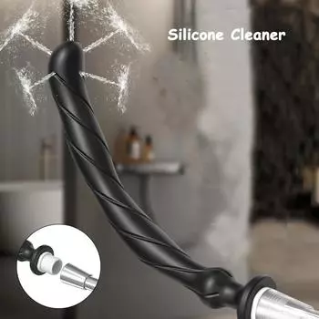 Ирригатор для биде, шприц-клизма, анальный душ, очиститель клизм, очиститель кишечника, биде, женские гигиенические приспособления, очиститель биде чёрный