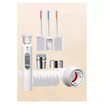 Ирригатор для чистки зубов, 3 этапа, 3 головки, семейный размер, настенная вешалка с краном