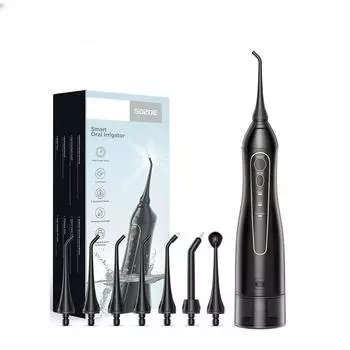 Ирригатор для полости рта, 300 мл, перезаряжаемый портативный стоматологический 3 режима, резервуар для воды, водостойкий очиститель зубов