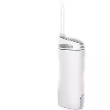 Ирригатор для полости рта на аккумуляторе, очиститель зубов, телескопический портативный ирригатор, 10 режимов, регулируемая зубная струя, водная нить как