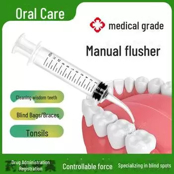 Ирригатор для полости рта Шприц для чистки зубов мудрости