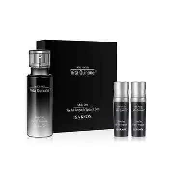 ISA KNOX Age Focus Vita Quinone Mela Care For All Ampoule Set 3items