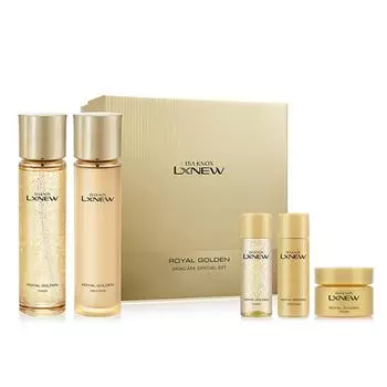 ISA KNOX LX Royal Golden Basic Cosmetics 2-piece set