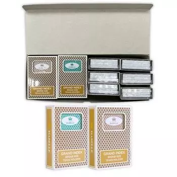 Isabel Hold em Card 1 дюжина (12 шт.) Grand Index Bridge Size Игральные карты Коллекционные настольные игры Покер Казино, популярная корейская игра