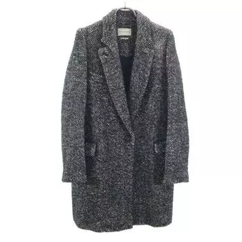 ISABEL MARANT E TOILE Made in Bulgaria Chester coat 36 black Women Used