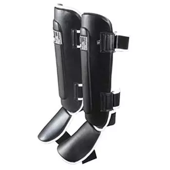 isami Isami Shin Guard TS Shin Knee Protector Martial Arts Martial Arts Karate Kickboxing After Mixed Martial Arts FS-11 (Black, L) чёрный