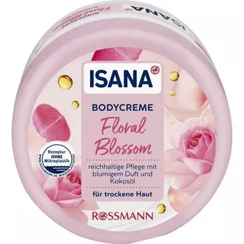 ISANA Floral Blossom Body Cream 500ml