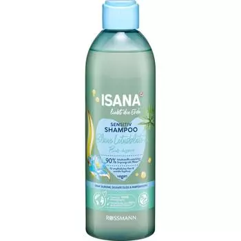 ISANA Sensitive Shampoo Blaue Lotusblute& Bio-Agave 400ml