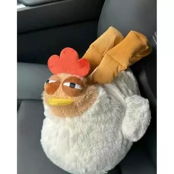 Исцеляющая сонная курица, плюшевая упаковка, бумажная кукла для мобильного телефона 27cm