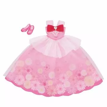 Исцеляющее хорошее PreCure PreCure Стиль Цветочное длинное платье