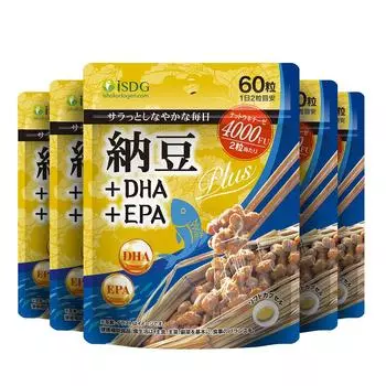 ISDG Natto Kinase 4000FU Natto Kinase + DHA + EPA Natto Bacterium Culture