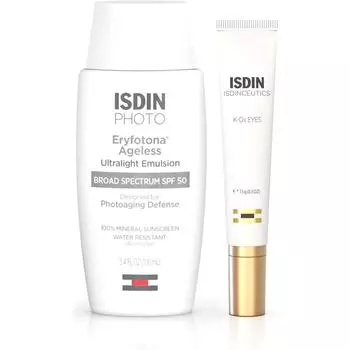 ISDIN Photo Ultra Light Emulsion SPF50 100 мл K-Ox Eyes 15 г Набор