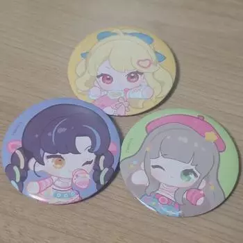 Isegae Idol Lee Se-dol Can Badge Batch Zinger Lilpa Vichan