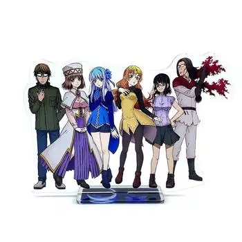 Isekai Ojisan Ojisan Takafumi Elf Sumika Alicia акриловая подставка, игрушка-фигурка