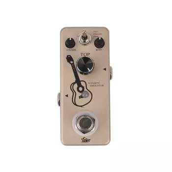 ISET AC Stage Guitar Pedal Акустическая гитара Симулятор Педаль для электрогитары True Bypass(Акустический симулятор)