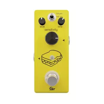 ISET Compressor Guitar Pedal Sandwich Comp для электрогитары Bass True Bypass(компрессор)