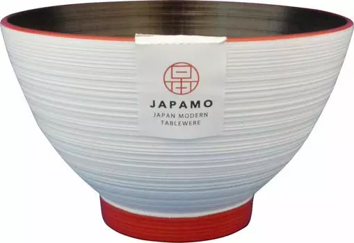 Ishida Japan Soup Bowl, White Porcelain, 4.7 x 4.7 x 3.0 inches (12 x 12 x 7.5 cm)