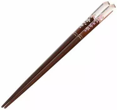 Ishida Japanese Chopsticks Acrylic Chopsticks Cherry Blossom Color 21cm 10802