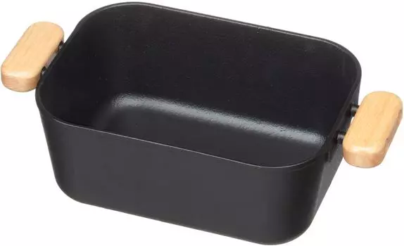 Ishigaki Delish Life Iron Casting Compact Tempura Pot Square Type IH Compatible 4568